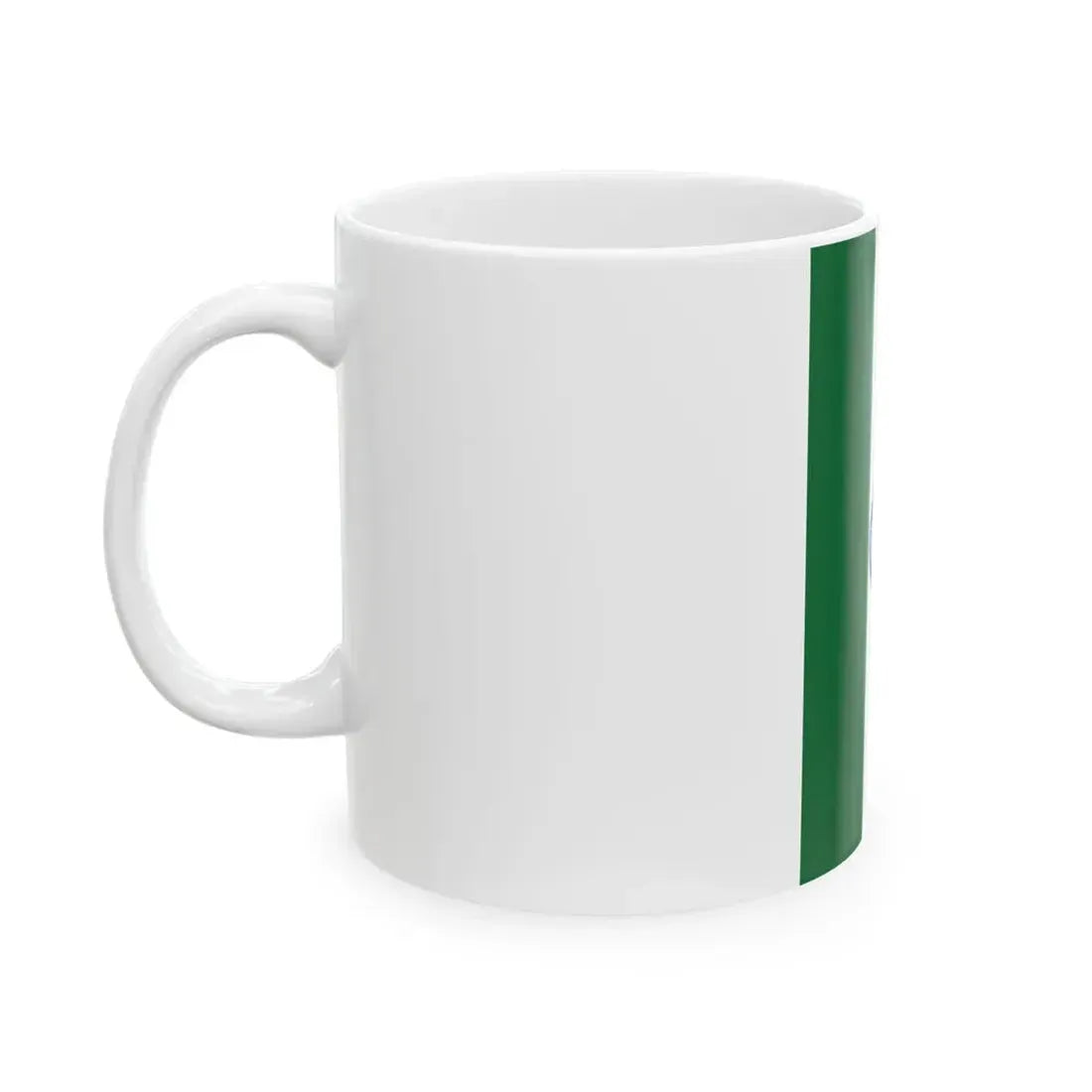 Vertical flag of India incorrect (India) White Coffee Mug - Go Mug Yourself