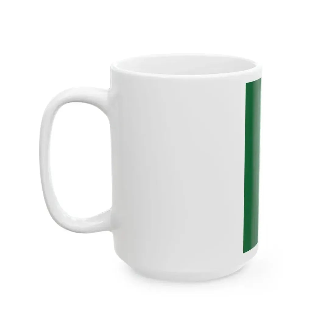 Vertical flag of India incorrect (India) White Coffee Mug - Go Mug Yourself