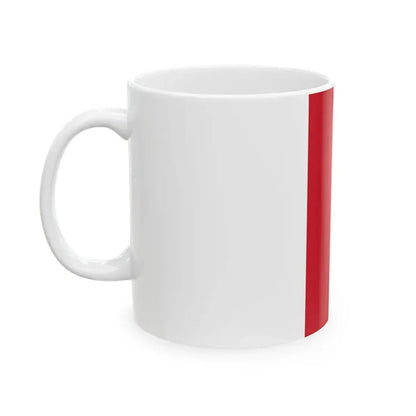 Vertical Flag of Iraq (Iraq) White Coffee Mug - Go Mug Yourself
