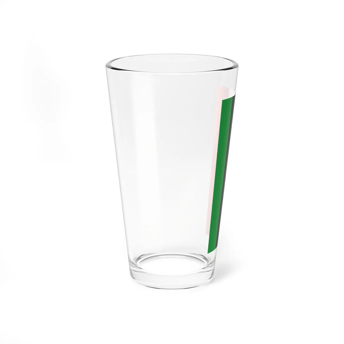 Vertical Flag of Libya (Libya) Pint Glass 16oz - Go Mug Yourself