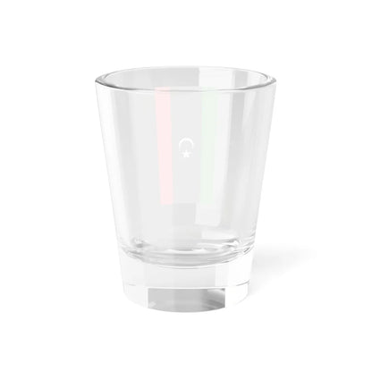 Vertical Flag of Libya (Libya) Shot Glass 1.5oz - Go Mug Yourself
