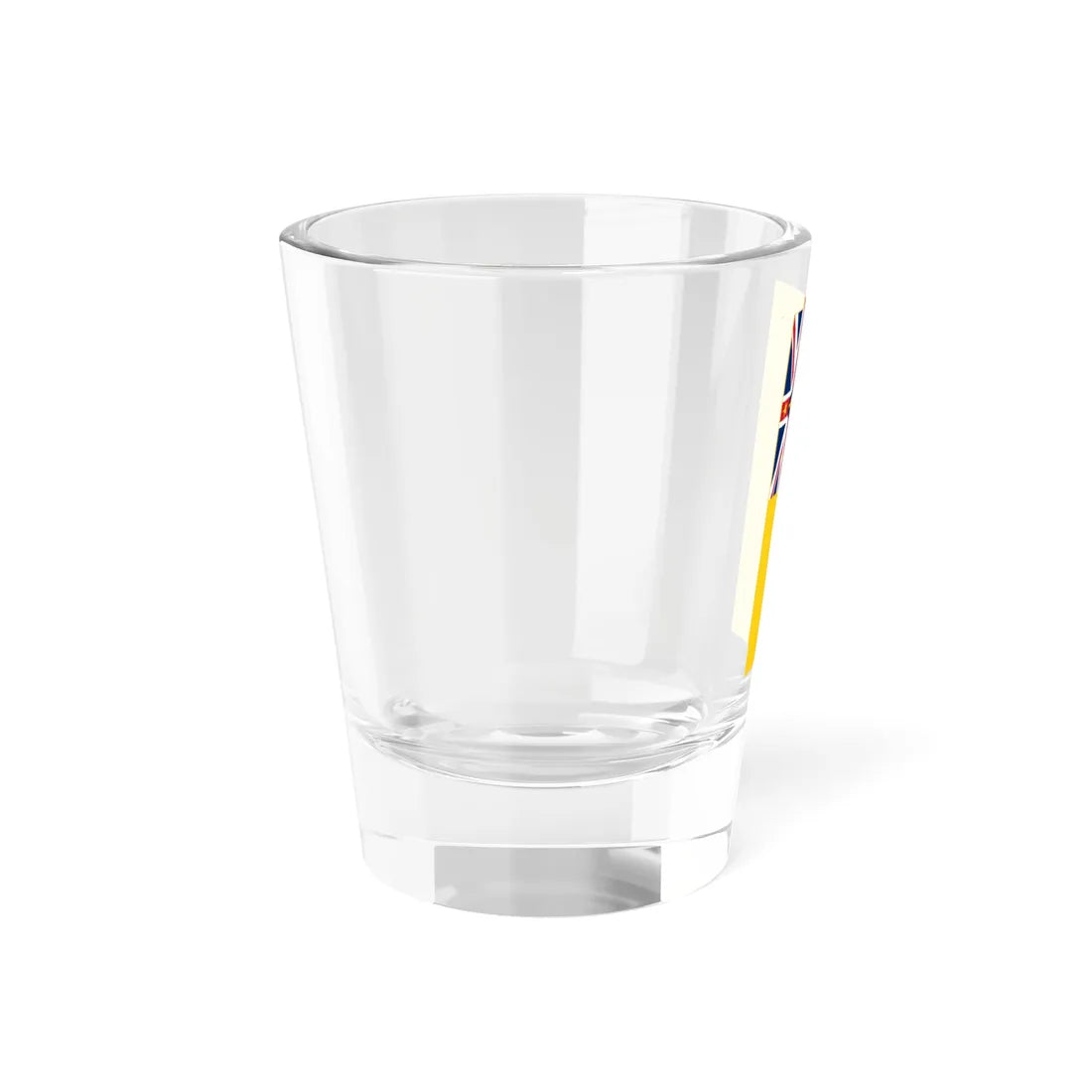 Vertical Flag of Niue Shot Glass 1.5oz - Go Mug Yourself