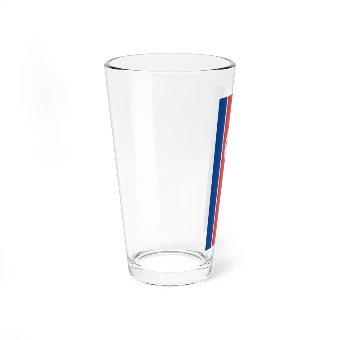Vertical Flag of North Korea (Korea) Pint Glass 16oz - Go Mug Yourself