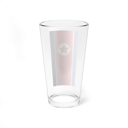 Vertical Flag of North Korea (Korea) Pint Glass 16oz - Go Mug Yourself