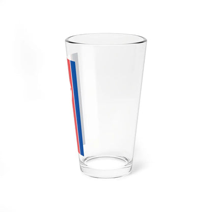 Vertical Flag of North Korea (Korea) Pint Glass 16oz - Go Mug Yourself