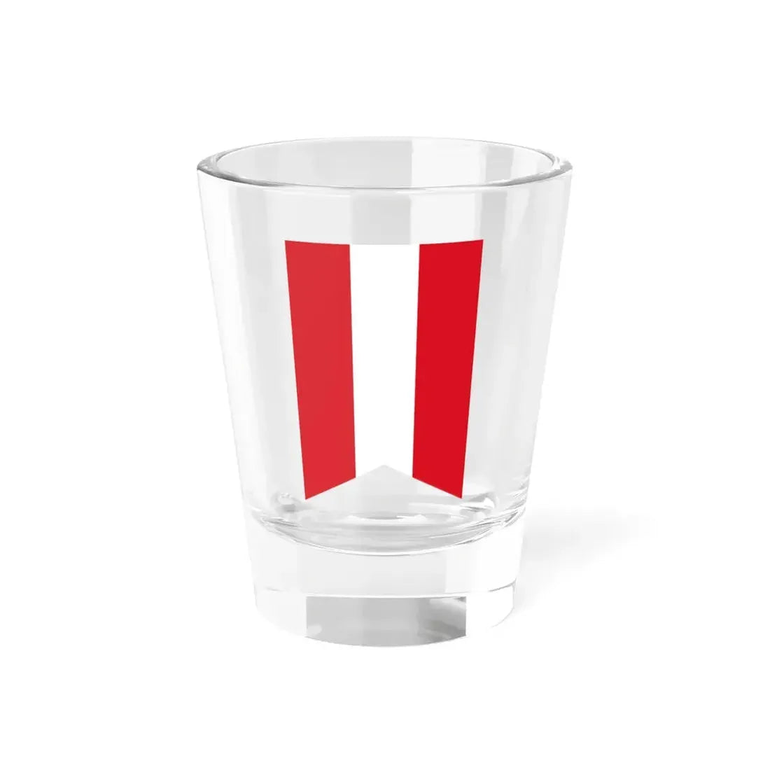 Vertical flag of Peru (Peru) Shot Glass 1.5oz 1.5oz - Go Mug Yourself