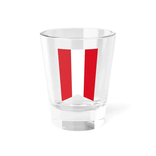 Vertical flag of Peru (Peru) Shot Glass 1.5oz 1.5oz - Go Mug Yourself