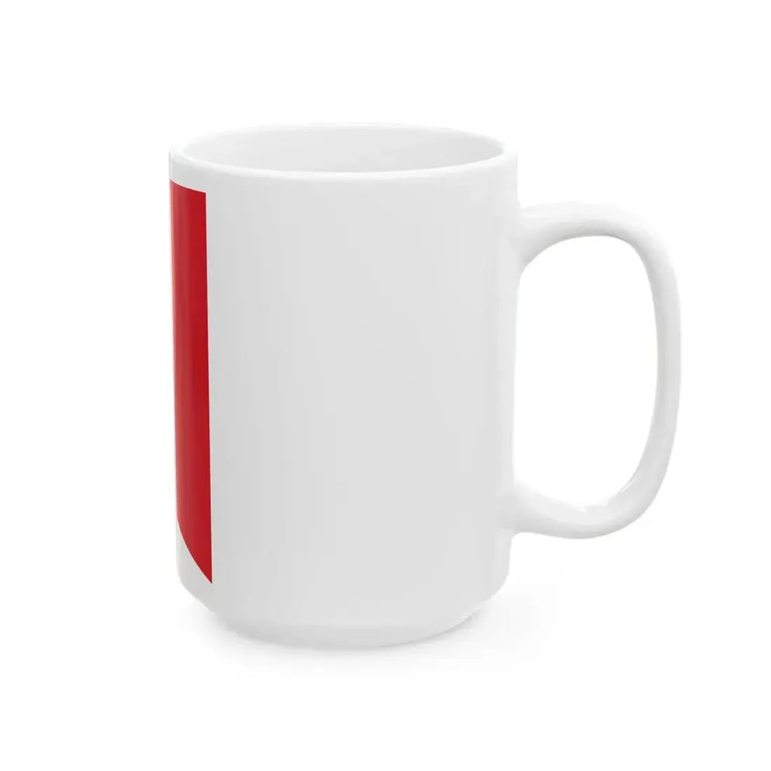 Vertical flag of Peru (Peru) White Coffee Mug - Go Mug Yourself
