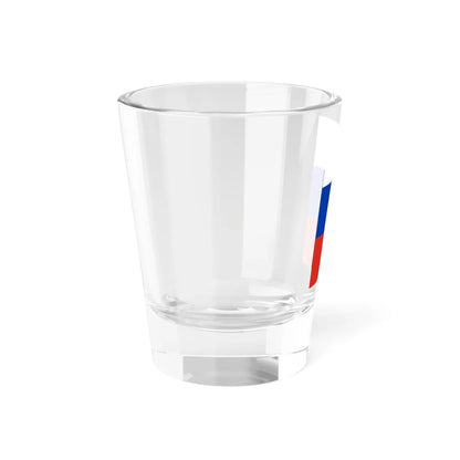 Vertical Flag of Russia variant 1 (Russia) Shot Glass 1.5oz - Go Mug Yourself