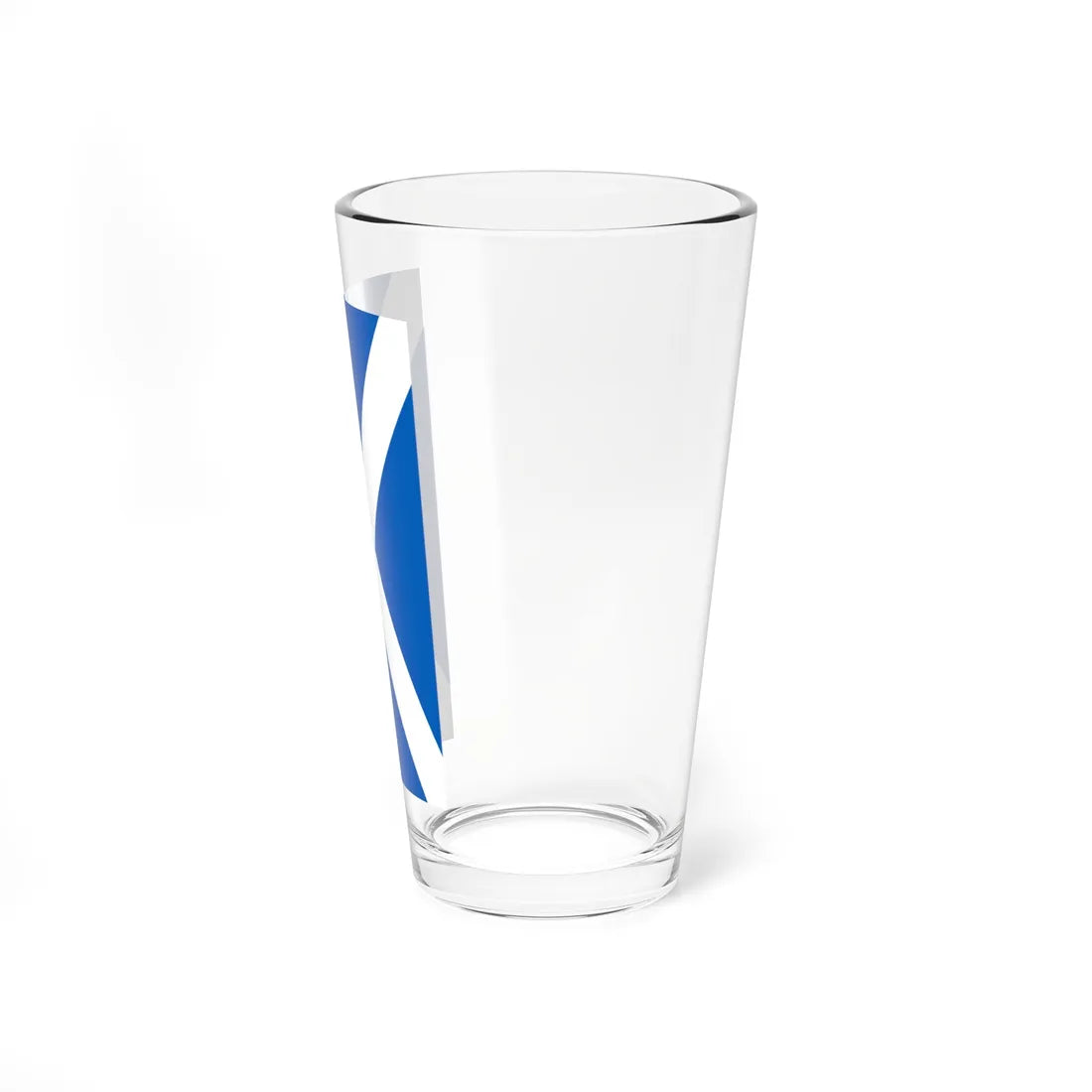 Vertical flag of Scotland (Scotland) Pint Glass 16oz - Go Mug Yourself