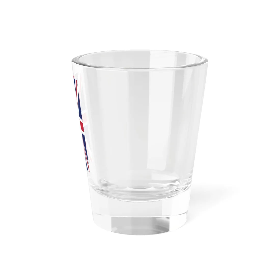 Vertical Flag of the United Kingdom 1-2 (United Kingdom) Shot Glass 1.5oz - Go Mug Yourself