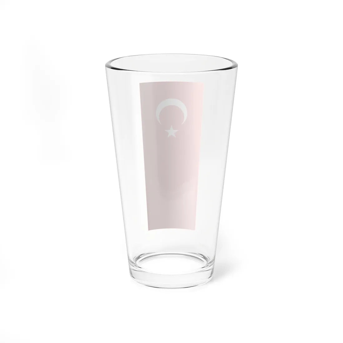 Vertical Flag of Turkey (Turkey) Pint Glass 16oz - Go Mug Yourself
