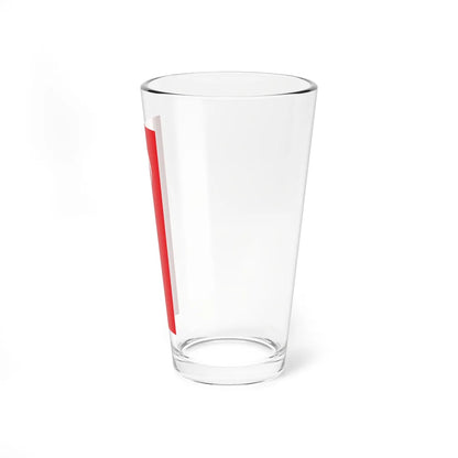 Vertical Flag of Turkey (Turkey) Pint Glass 16oz - Go Mug Yourself