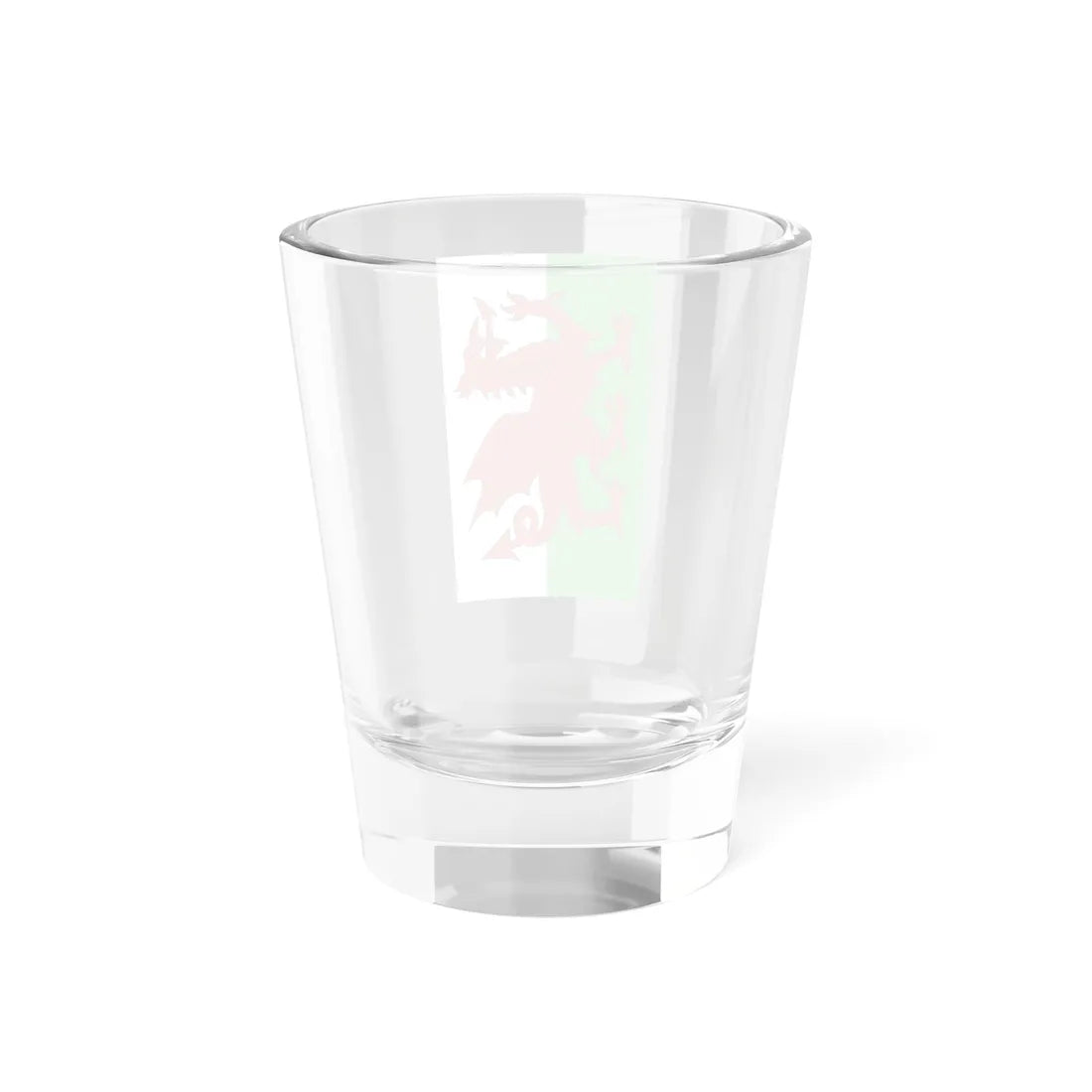 Vertical flag of Wales (United Kingdom) Shot Glass 1.5oz - Go Mug Yourself