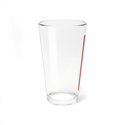 Vertical Hoisting of Austrian Flag (Austria) Pint Glass 16oz - Go Mug Yourself