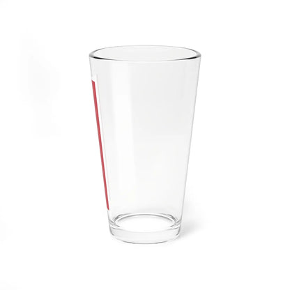 Vertical Hoisting of Austrian Flag (Austria) Pint Glass 16oz - Go Mug Yourself