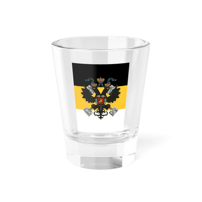 Vertical Royal Flag of the Russian Empire 1858-1896 (Estonia) Shot Glass 1.5oz 1.5oz - Go Mug Yourself