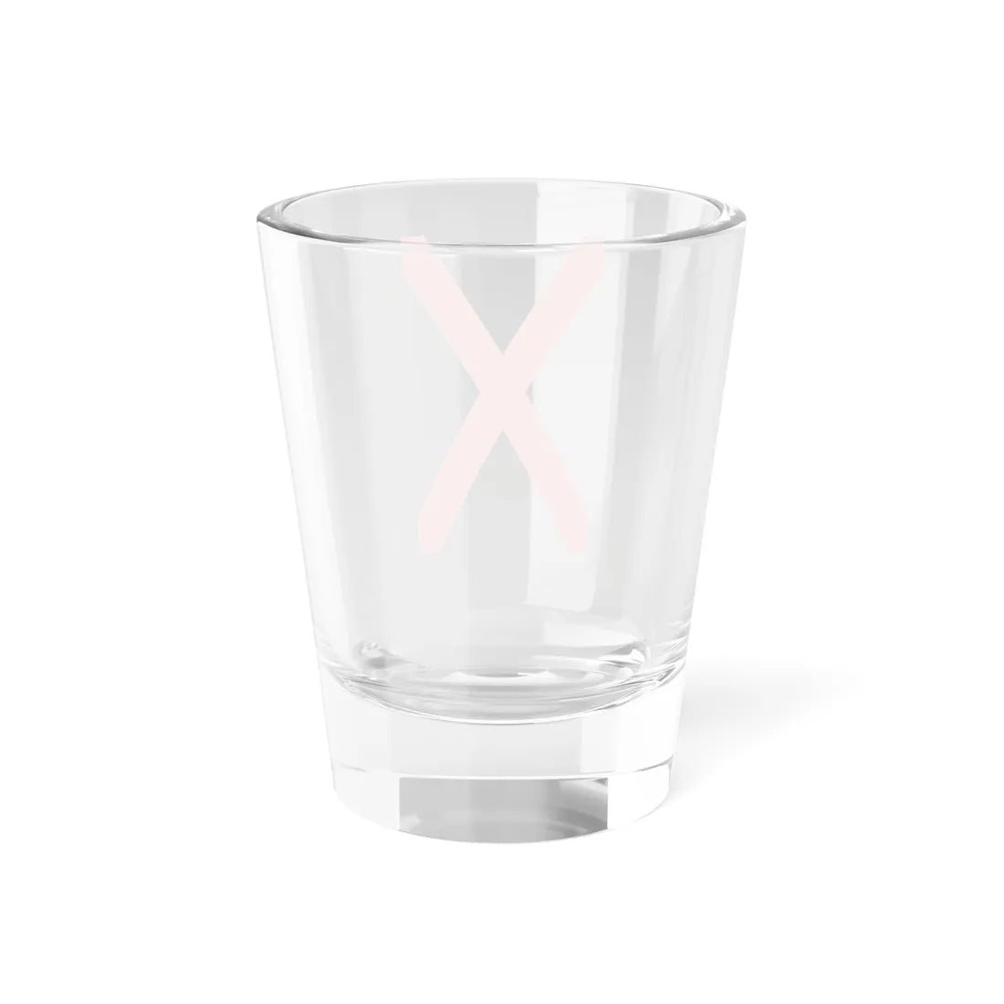 Vertical Saint Patricks saltire (Ireland) Shot Glass 1.5oz - Go Mug Yourself