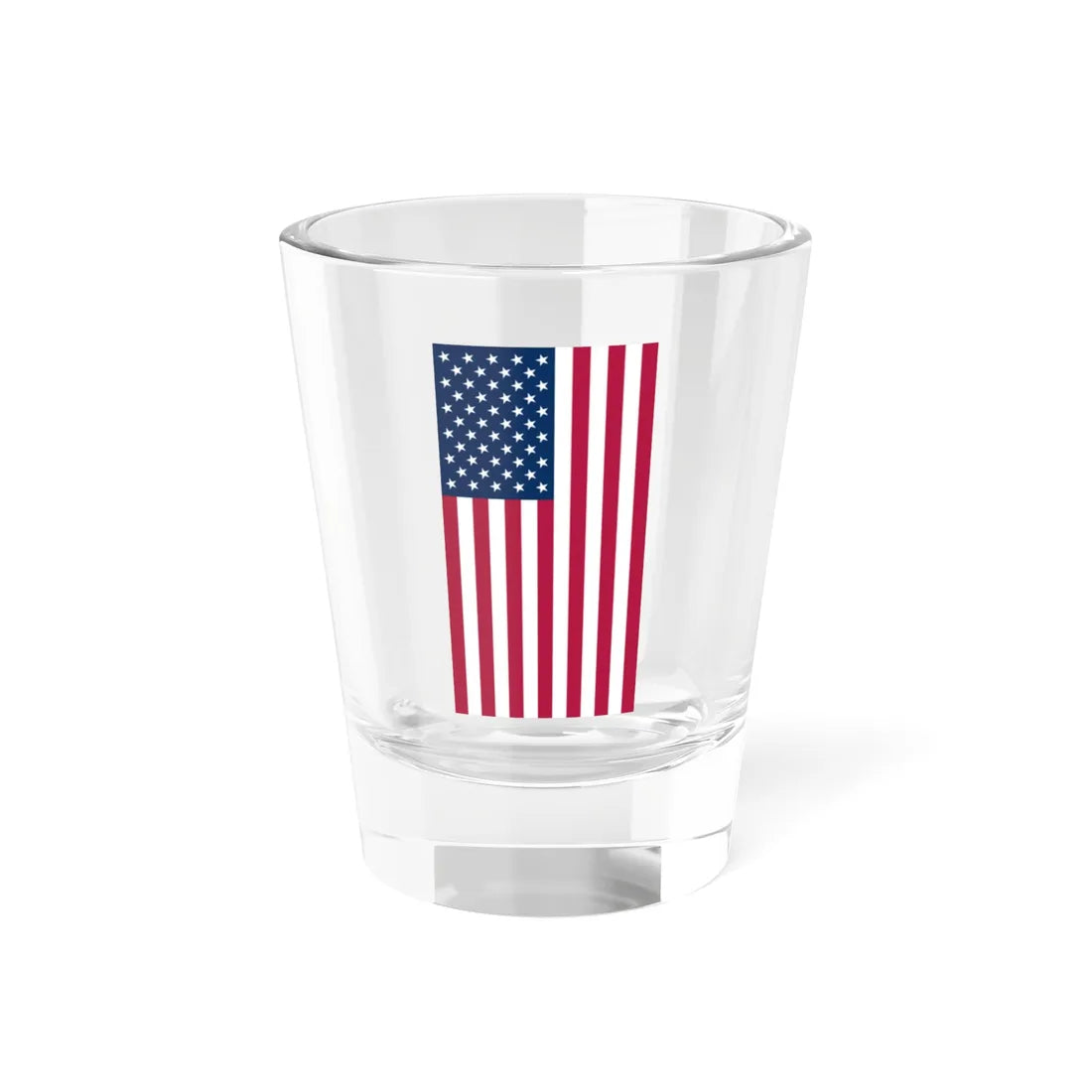 Vertical United States Flag (United States) Shot Glass 1.5oz 1.5oz - Go Mug Yourself