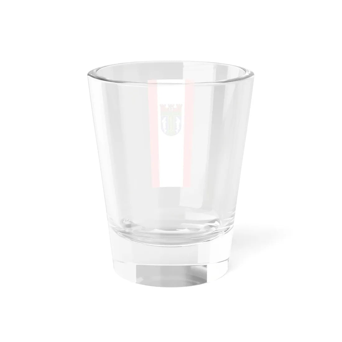 Vertikale Flagge Bezirk Treptow-Köpenick (Germany) Shot Glass 1.5oz - Go Mug Yourself