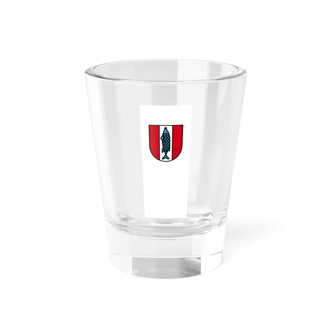 Vertikale Flagge Kaiserslautern Variante (Germany) Shot Glass 1.5oz 1.5oz - Go Mug Yourself