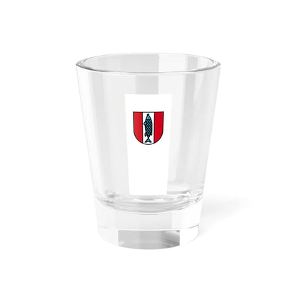 Vertikale Flagge Kaiserslautern Variante (Germany) Shot Glass 1.5oz 1.5oz - Go Mug Yourself