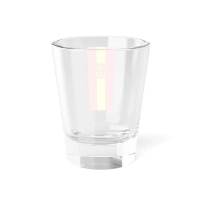Vertikale Flagge Ludwigshafen (Germany) Shot Glass 1.5oz - Go Mug Yourself