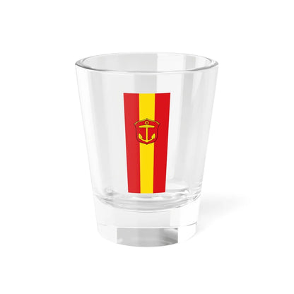 Vertikale Flagge Ludwigshafen (Germany) Shot Glass 1.5oz - Go Mug Yourself