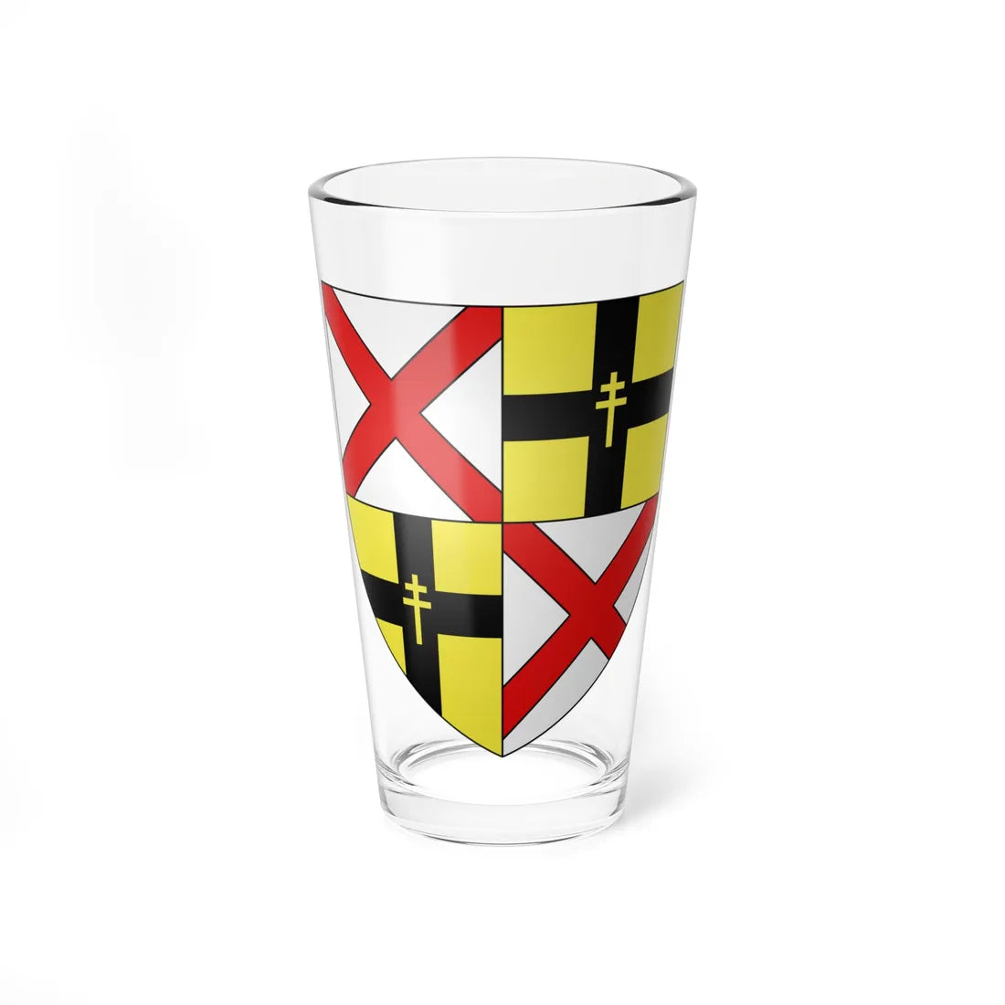 Vesey-FitzGerald arms (Ireland) (Coat of Arms) Pint Glass 16oz 16oz - Go Mug Yourself