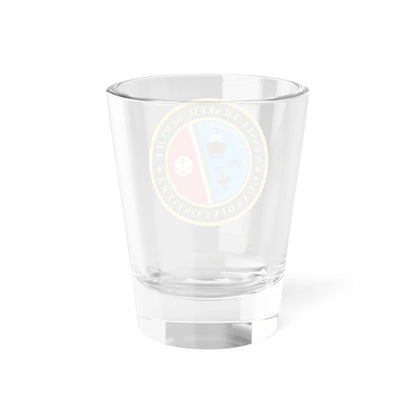 Vessel traffic service - Italian Coast Guard (Italy) (Coat of Arms) Shot Glass 1.5oz - Go Mug Yourself