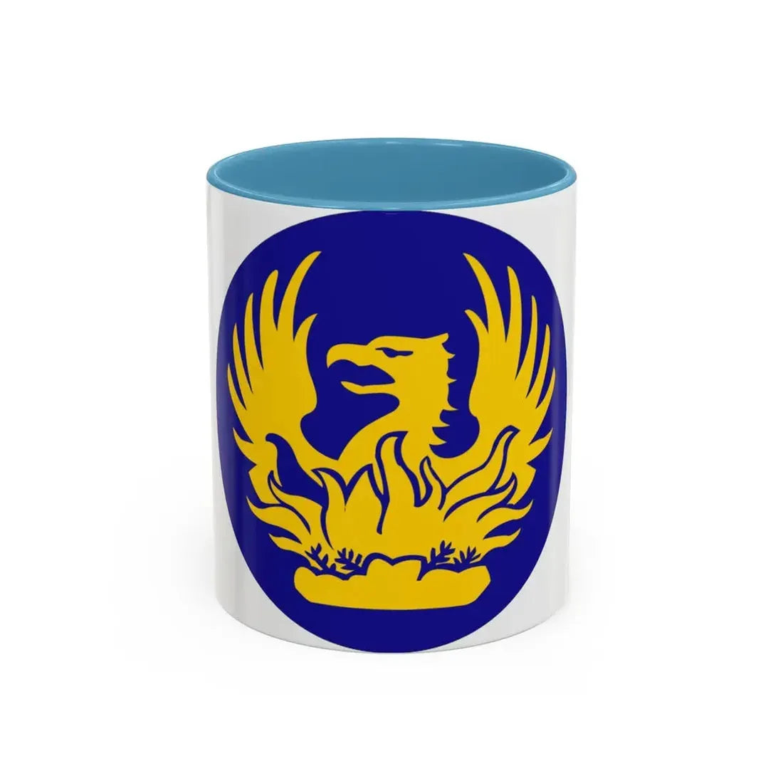 Veterans Administration Military Personnel (U.S. Army) Accent Coffee Mug 11oz Light Blue - Go Mug Yourself