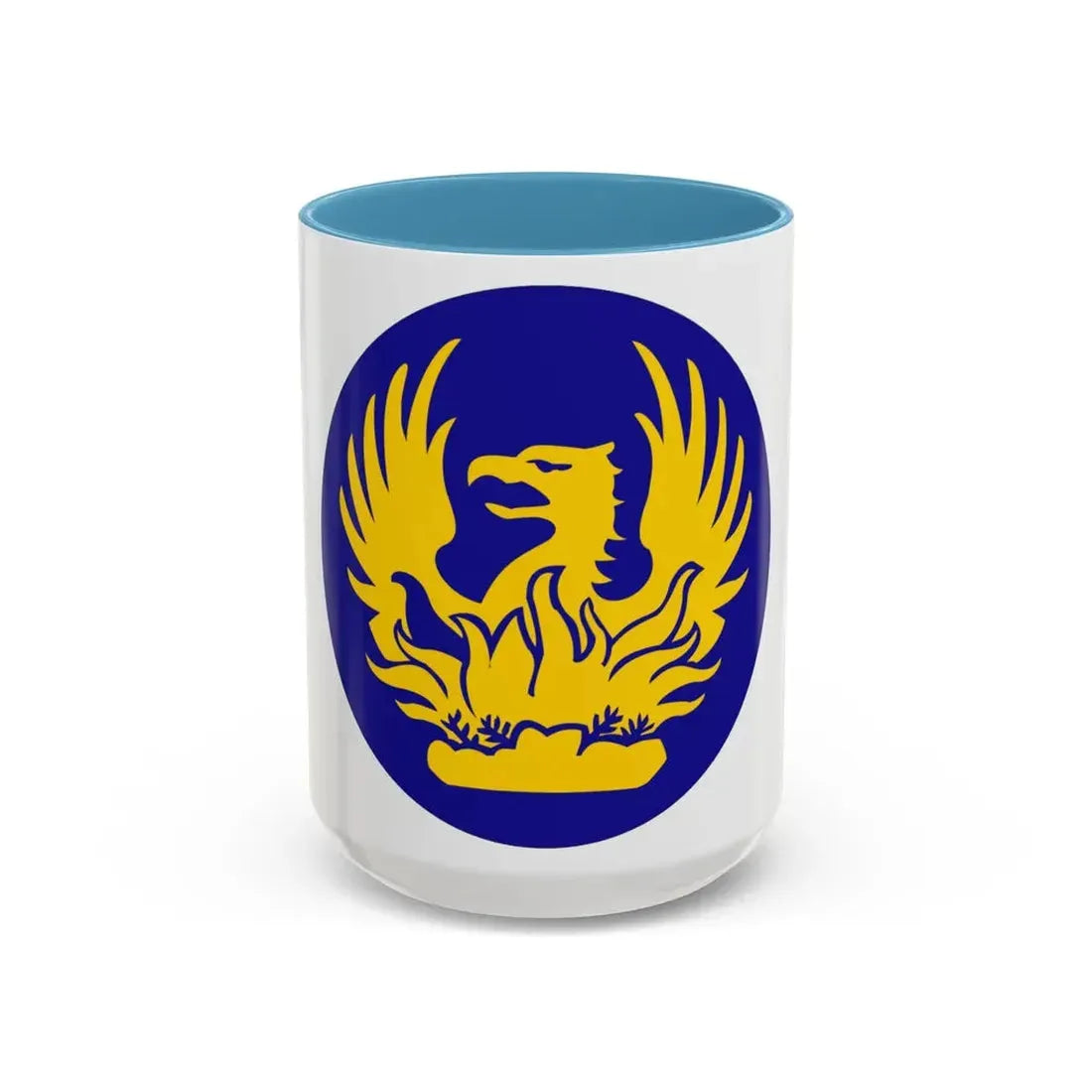 Veterans Administration Military Personnel (U.S. Army) Accent Coffee Mug 15oz Light Blue - Go Mug Yourself