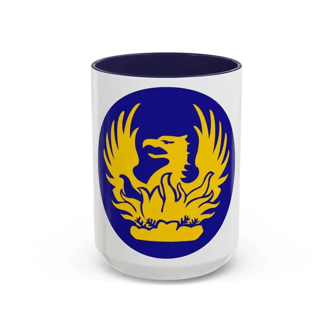 Veterans Administration Military Personnel (U.S. Army) Accent Coffee Mug 15oz Navy - Go Mug Yourself