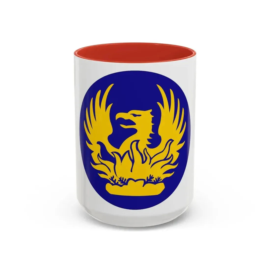 Veterans Administration Military Personnel (U.S. Army) Accent Coffee Mug 15oz Red - Go Mug Yourself