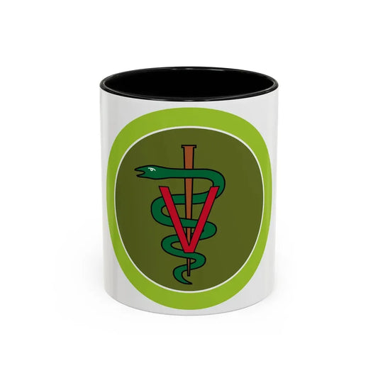 Veterinary Medicine (Boy Scout Merit Badge) Accent Coffee Mug 11oz Black - Go Mug Yourself