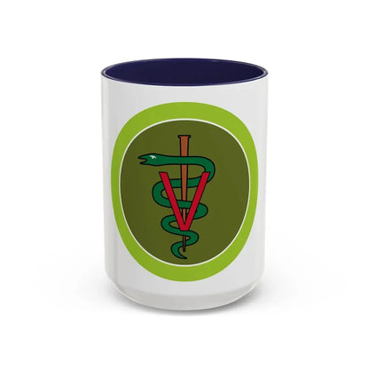 Veterinary Medicine (Boy Scout Merit Badge) Accent Coffee Mug 15oz Navy - Go Mug Yourself