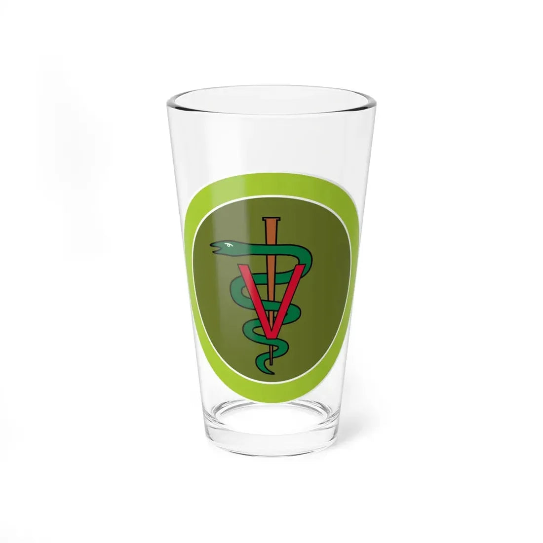 Veterinary Medicine (Boy Scout Merit Badge) Pint Glass 16oz 16oz - Go Mug Yourself