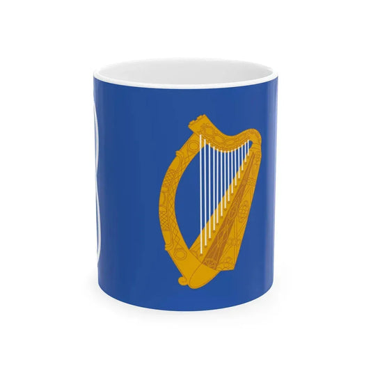 Vexillology Ireland Flag (Ireland) White Coffee Mug 11oz - Go Mug Yourself