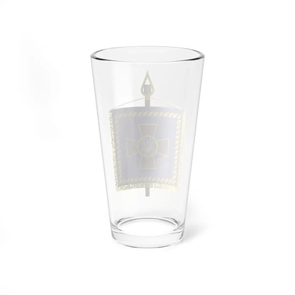 Vexillum of the Commander-in-Chief of the National Guard of Ukraine (Ukraine) Pint Glass 16oz - Go Mug Yourself