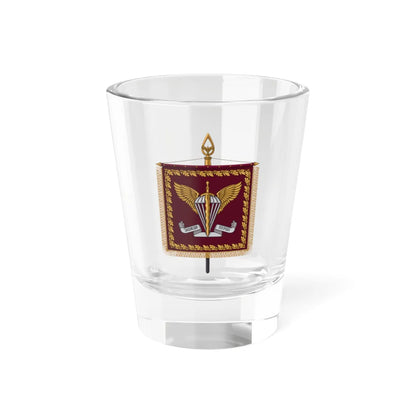 Vexillum of the Commander-in-Chief of the Ukrainian Air Assault Forces (Ukraine) Shot Glass 1.5oz 1.5oz - Go Mug Yourself