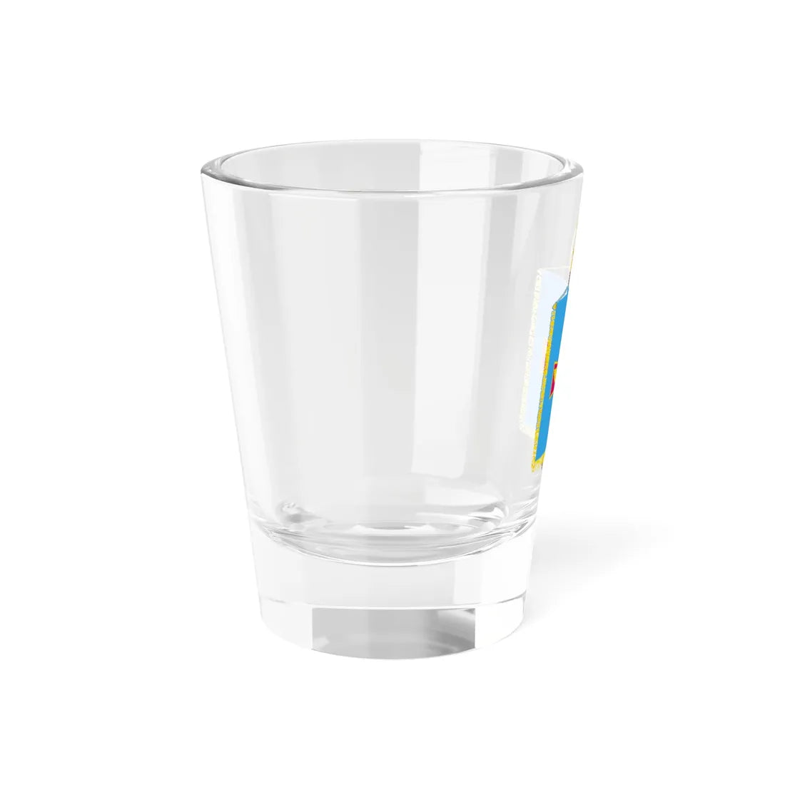 Vexillum of the Commander-in-Chief of the Ukrainian Air Force (Ukraine) Shot Glass 1.5oz - Go Mug Yourself