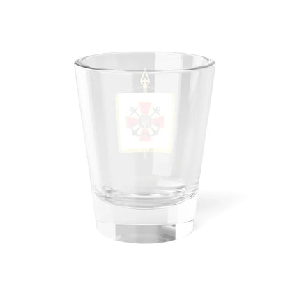 Vexillum of the Commander-in-Chief of the Ukrainian Navy (Ukraine) Shot Glass 1.5oz - Go Mug Yourself
