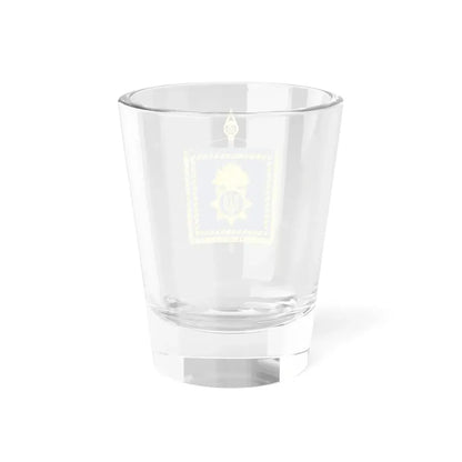 Vexillum of the Head of the National Guard of Ukraine (Ukraine) Shot Glass 1.5oz - Go Mug Yourself