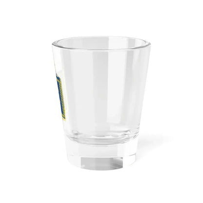Vexillum of the Head of the National Guard of Ukraine (Ukraine) Shot Glass 1.5oz - Go Mug Yourself