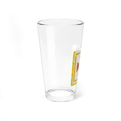 Vexillum of the Head of the State Emergency Service of Ukraine (Ukraine) Pint Glass 16oz - Go Mug Yourself