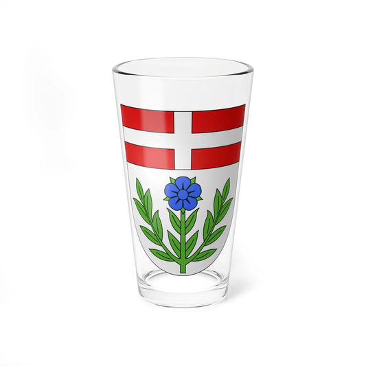 Vezia-coat of arms (Switzerland) (Coat of Arms) Pint Glass 16oz 16oz - Go Mug Yourself