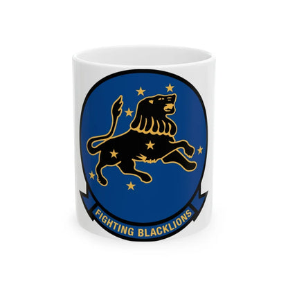 VF 213 Fighting Blacklions (U.S. Navy) White Coffee Mug-11oz-Go Mug Yourself