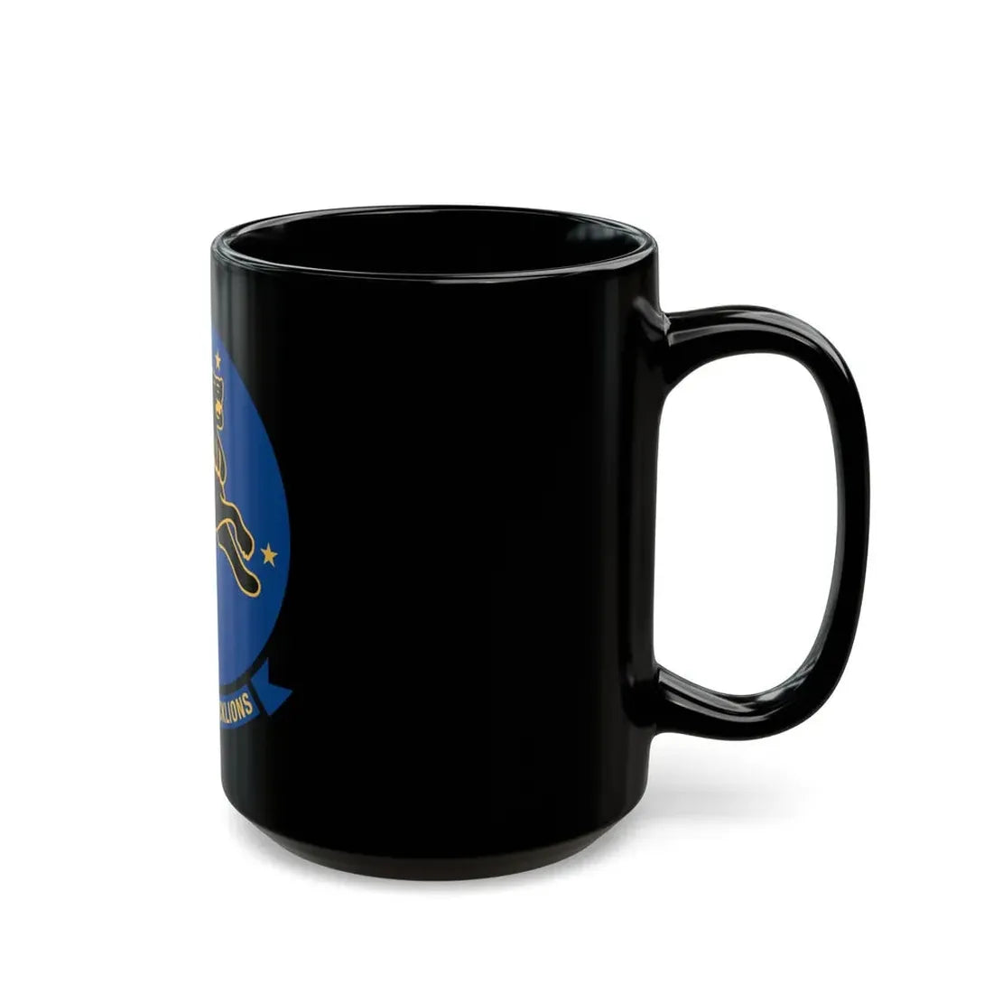 VF 213 Fighting Blacklions (U.S. Navy) Black Coffee Mug - Go Mug Yourself