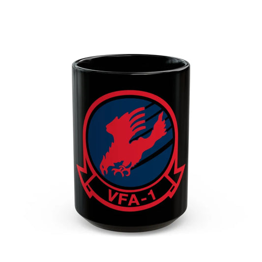 VFA 1 Maverick Goose (U.S. Navy) Black Coffee Mug-15oz-Go Mug Yourself