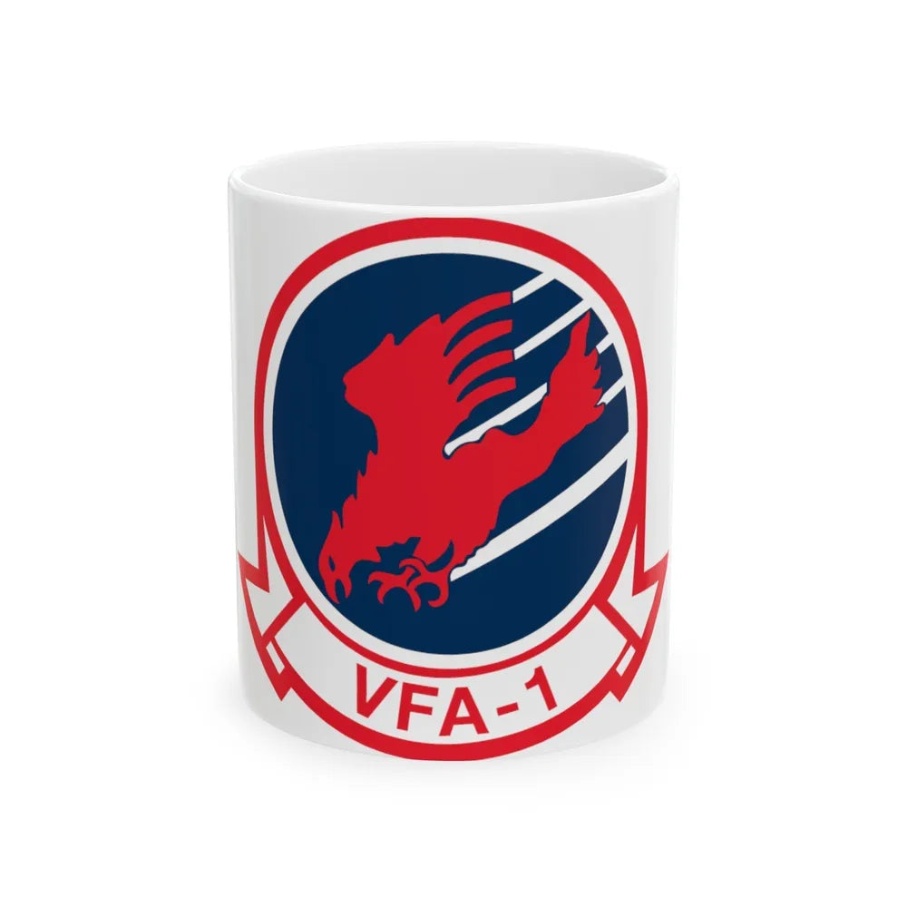 VFA 1 Maverick Goose (U.S. Navy) White Coffee Mug-11oz-Go Mug Yourself